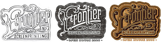 designs by Frontier Screenprinting